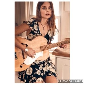 NWT! Free People French Quarter wrap dress